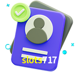 Tornar-se um membro do slots717 é muito simples