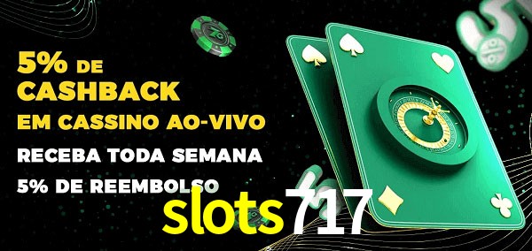 Promoções do cassino ao Vivo slots717